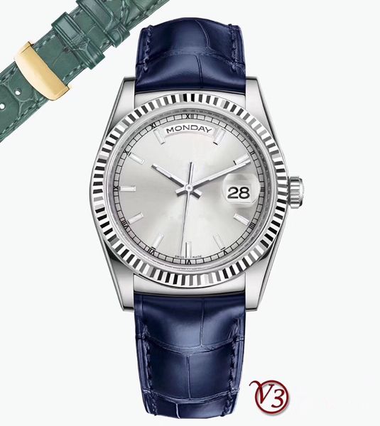 men watch 12 color v3 luxury mens watches 2836-2 movement automatic watch 904l calendar week automatic watch men s luxury watches, Slivery;brown
men watch 12 color v3 luxury mens watches 2836-2 movement automatic watch 904l calendar week automatic watch men s luxury watches, Slivery;brown