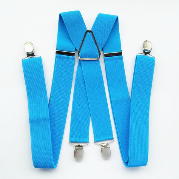 bd054-x-back suspender adjustable elastic strap pants braces for men women boys girls fashion accessories clips on light blue, Black;white
bd054-x-back suspender adjustable elastic strap pants braces for men women boys girls fashion accessories clips on light blue, Black;white