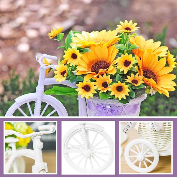 bicycle decorative artificial flower +pots basket plastic white tricycle bike flower basket storage party decoration
bicycle decorative artificial flower +pots basket plastic white tricycle bike flower basket storage party decoration