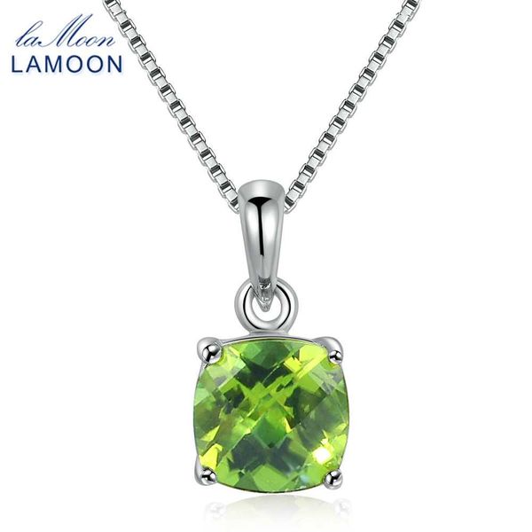 lamoon 925 sterling silver pendent necklaces for women simple design natural square peridot gemstone fine jewelry s925 ni037
lamoon 925 sterling silver pendent necklaces for women simple design natural square peridot gemstone fine jewelry s925 ni037