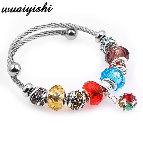 colorful fashion delicate zircon charm bracelet for women fit brand bracelet jewelry diy making accessories gifts pda-166, Black
colorful fashion delicate zircon charm bracelet for women fit brand bracelet jewelry diy making accessories gifts pda-166, Black