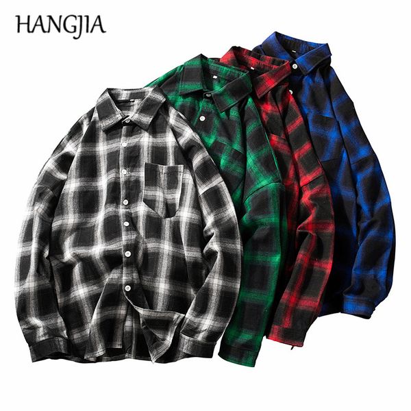 men's retro tartan shirts harajuku long sleeve plaid shirt red/black/green/blue men women hip hop lattice clothing 2020 -5xl, White;black
men's retro tartan shirts harajuku long sleeve plaid shirt red/black/green/blue men women hip hop lattice clothing 2020 -5xl, White;black