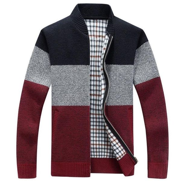 autumn winter patchwork sweaters men casual thick warm cardigan cashmere coats autumn sweatercoat jackets knitted zipper coat, White;black
autumn winter patchwork sweaters men casual thick warm cardigan cashmere coats autumn sweatercoat jackets knitted zipper coat, White;black