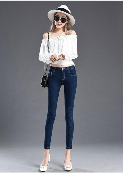 2020 new spring and summer fashion casual plus size cotton brand female women ladies girls stretch skinny pencil jeans clothes, Blue
2020 new spring and summer fashion casual plus size cotton brand female women ladies girls stretch skinny pencil jeans clothes, Blue