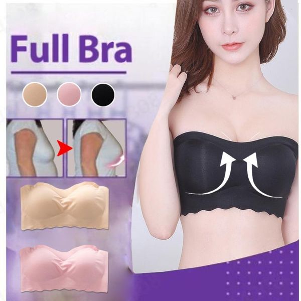 women strapless bra brassiere strapless stretch boob tube wrapped chest padded underwear female lingerie #bl3, Red;black
women strapless bra brassiere strapless stretch boob tube wrapped chest padded underwear female lingerie #bl3, Red;black