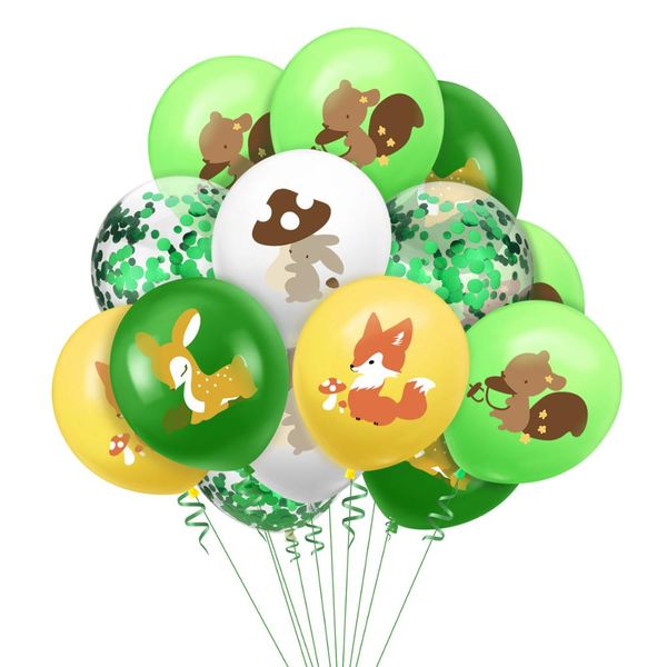10pcs 12'' fox squirrel forest animal confetti dot latex balloon set birthday party thanksgiving day decor supplies
10pcs 12'' fox squirrel forest animal confetti dot latex balloon set birthday party thanksgiving day decor supplies