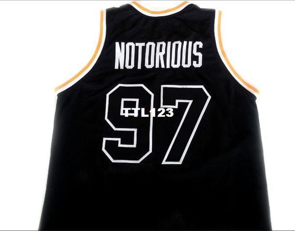 vintage men #97 notorious bad boy biggie smalls new high school college jersey size s-4xl or custom any name or number, Black;red
vintage men #97 notorious bad boy biggie smalls new high school college jersey size s-4xl or custom any name or number, Black;red