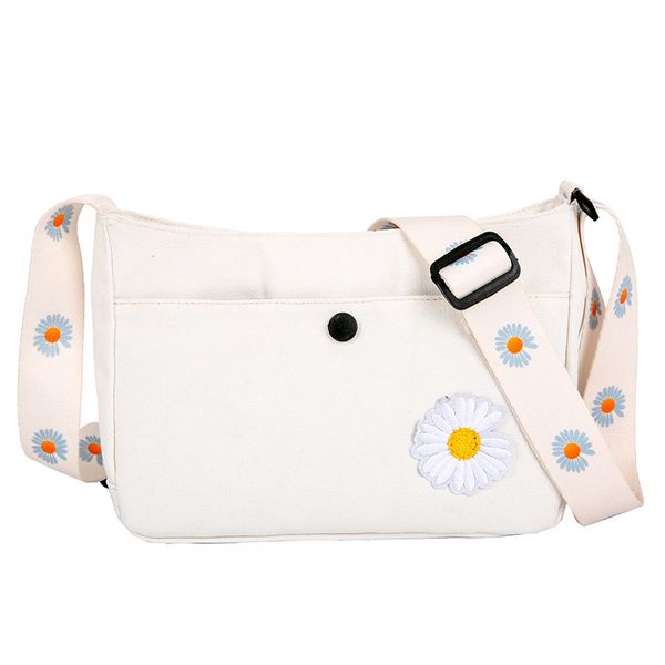 2020 korean version of the solid color canvas small daisy shoulder bag tote bag female fashion wild retro crossbody female
2020 korean version of the solid color canvas small daisy shoulder bag tote bag female fashion wild retro crossbody female
