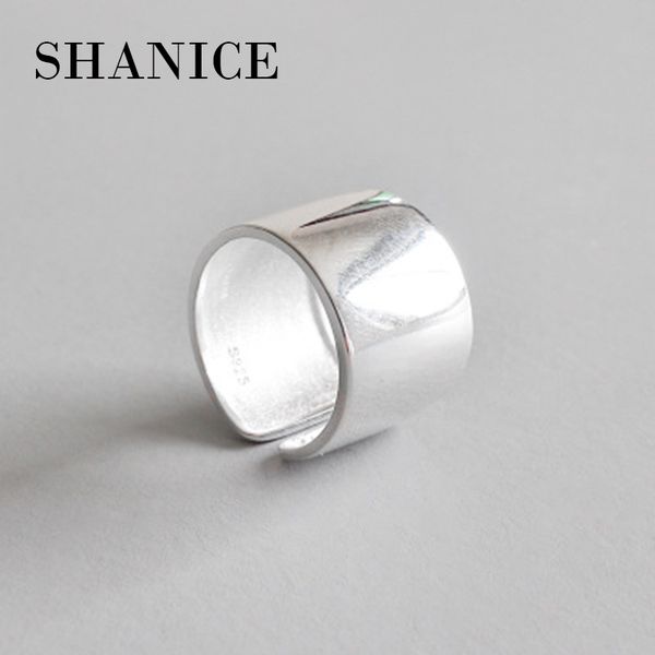 shanice wide face smooth 925 sterling silver chic style open ring for women big rings for women punk style bijoux femme
shanice wide face smooth 925 sterling silver chic style open ring for women big rings for women punk style bijoux femme
