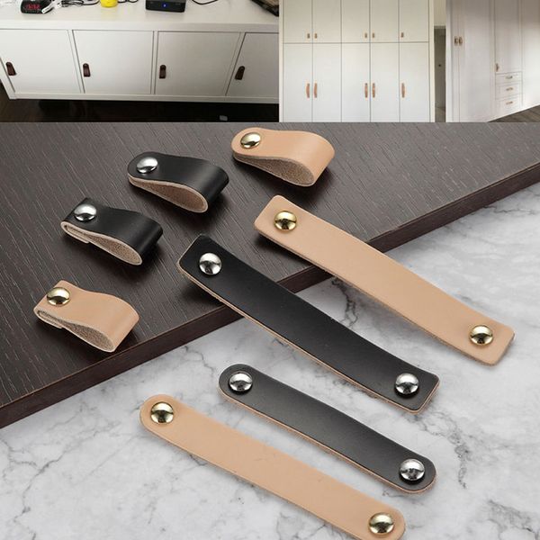 Door Handles PU Leather Handle and Knobs Door Knobs Pull For Furniture Cabinet Chest Drawer Suitcase Handle Screws Furniture Hardware
Door Handles PU Leather Handle and Knobs Door Knobs Pull For Furniture Cabinet Chest Drawer Suitcase Handle Screws Furniture Hardware