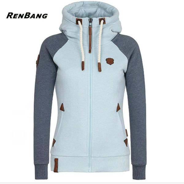 renbang fashion women hoodies sweatshirt 2018 autumn long sleeve hooded sweatshirts women tracksuits zipper hoodie jacket coat p, Black
renbang fashion women hoodies sweatshirt 2018 autumn long sleeve hooded sweatshirts women tracksuits zipper hoodie jacket coat p, Black