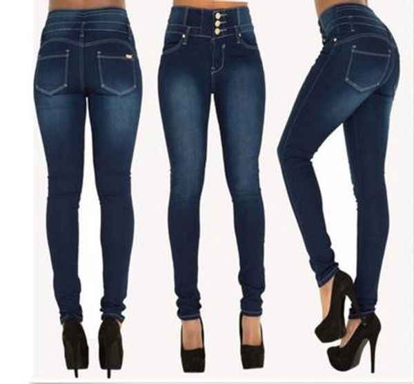 new ladies high waist slim multi-color large size s-3xl pencil feet jeans women's high quality, Blue
new ladies high waist slim multi-color large size s-3xl pencil feet jeans women's high quality, Blue