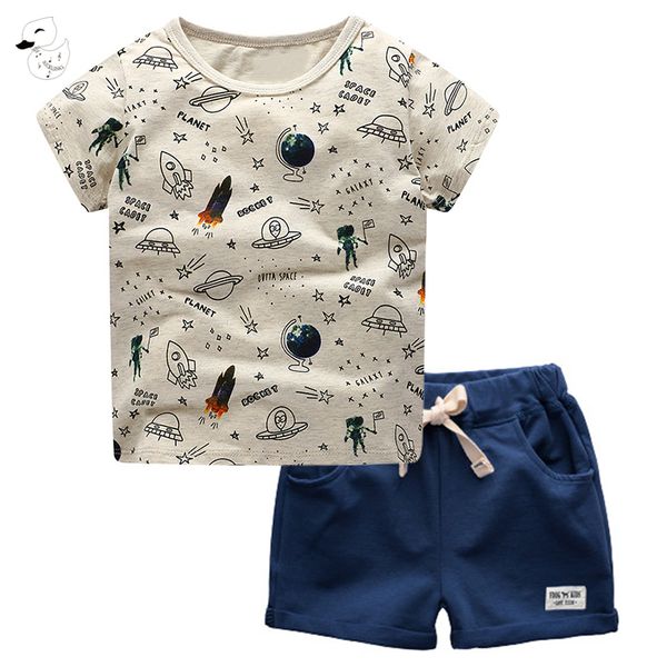 biniduckling 2018 summer fashion kids baby boys clothes sets t-shirt+ pants cartoon cartoon space stars cotton casual clothes, White
biniduckling 2018 summer fashion kids baby boys clothes sets t-shirt+ pants cartoon cartoon space stars cotton casual clothes, White