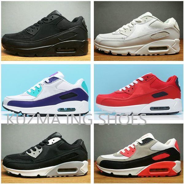 mens classic 90 кроссовки женские кроссовки на открытом воздухе черно-белая спортивная шоковая кожа основные прогулки прогулки спортивные сп
mens classic 90 кроссовки женские кроссовки на открытом воздухе черно-белая спортивная шоковая кожа основные прогулки прогулки спортивные сп