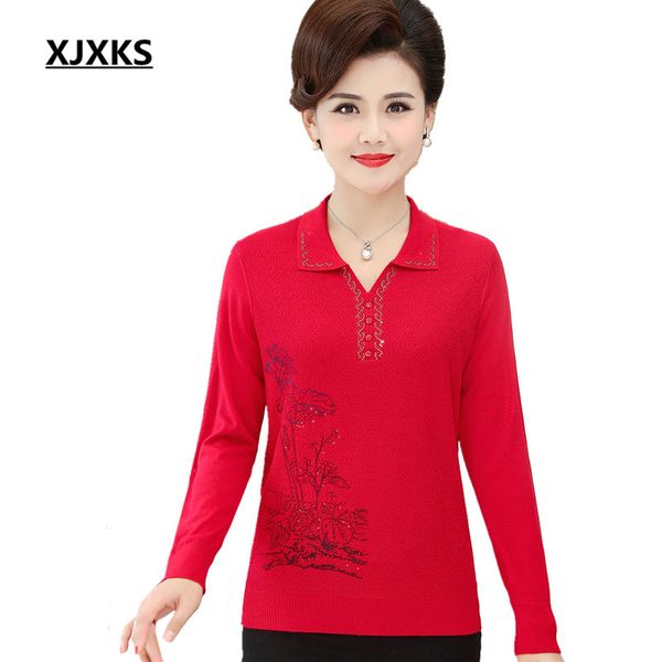 xjxks fashion lapel exquisite diamond women sweater 2020 spring new loose plus size women thin wool sweater pullover, White;black
xjxks fashion lapel exquisite diamond women sweater 2020 spring new loose plus size women thin wool sweater pullover, White;black