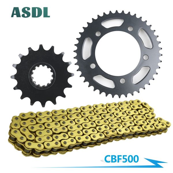 525 16t 42t motorcycle motor transmission chain and front rear sprocket set for cbf500 cbf 500 abs pc39 2004-2008
525 16t 42t motorcycle motor transmission chain and front rear sprocket set for cbf500 cbf 500 abs pc39 2004-2008
