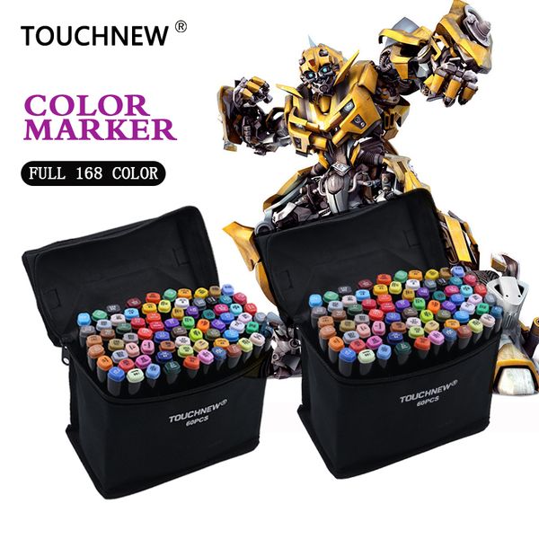 touchnew 30/40/60/80/168 color art markers double-headed alcohol based art markers set hand-painted for school supplies
touchnew 30/40/60/80/168 color art markers double-headed alcohol based art markers set hand-painted for school supplies
