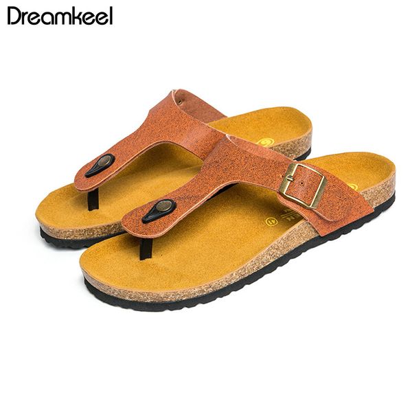 men's casual sandals 2019 summer beach cork slippers for men brown fashion anti-slip flip flops men male 40-44 high quality, Black
men's casual sandals 2019 summer beach cork slippers for men brown fashion anti-slip flip flops men male 40-44 high quality, Black