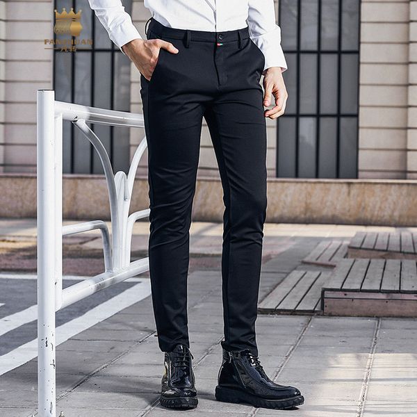 fanzhuan brandmen's male man new 2108 autumn skinny personality slim business black pants european trousers 828076
fanzhuan brandmen's male man new 2108 autumn skinny personality slim business black pants european trousers 828076