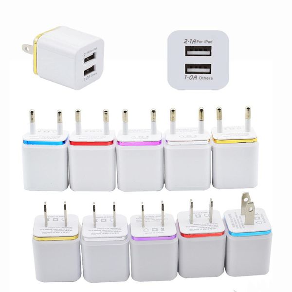 dual usb wall charging chargers 2 ports metal charger plug 2.1a + 1a power adapter plug for iphone ipad samsung android smartphone
dual usb wall charging chargers 2 ports metal charger plug 2.1a + 1a power adapter plug for iphone ipad samsung android smartphone