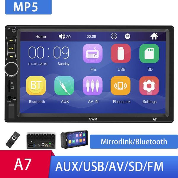 autoradio 7"hd multimedia 2 din car radio audio stereo usb tf fm touch screen audio player station with remote control car
autoradio 7"hd multimedia 2 din car radio audio stereo usb tf fm touch screen audio player station with remote control car
