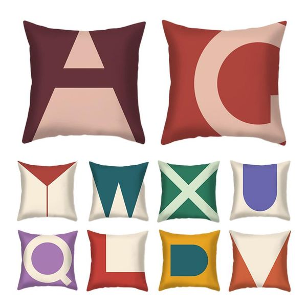 pillow case contrast color letter pillowcase, peach skin cushion cover, individual pillowcase sofa covers
pillow case contrast color letter pillowcase, peach skin cushion cover, individual pillowcase sofa covers