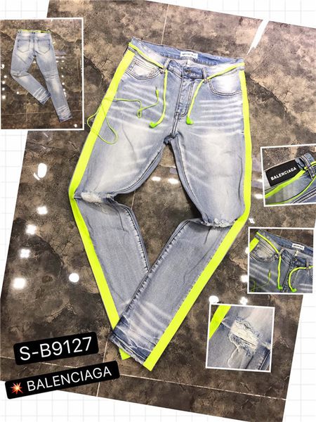 unique men's fashion stitch luxury jeans designer men jeans hole famous brand slim fit mens printed jeans biker denim pa h5, Blue
unique men's fashion stitch luxury jeans designer men jeans hole famous brand slim fit mens printed jeans biker denim pa h5, Blue
