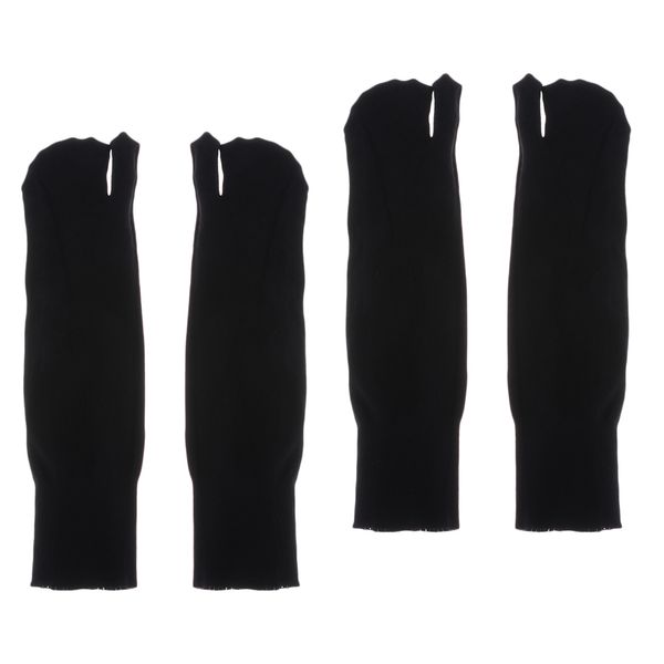 2 pairs split 2-toe flop socks tabi / ninja / geta socks black, Black;white 
2 pairs split 2-toe flop socks tabi / ninja / geta socks black, Black;white