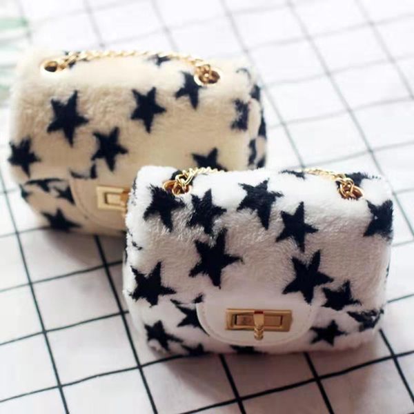 kids designer handbags 2019 fashion baby girls mini princess plush pentagram oblique bag chain princess bag, White
kids designer handbags 2019 fashion baby girls mini princess plush pentagram oblique bag chain princess bag, White
