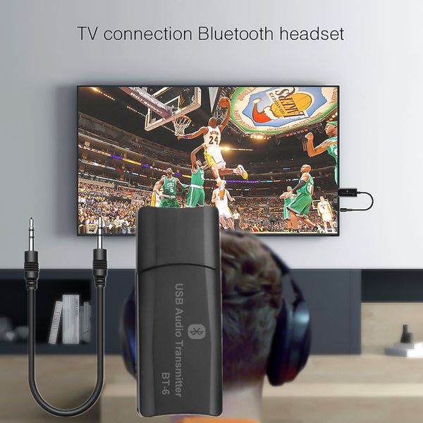 3.5mm jack bluetooth transmitter receiver car kit stereo audio adapter usb aux for tv car fm mp3 music player headphone
3.5mm jack bluetooth transmitter receiver car kit stereo audio adapter usb aux for tv car fm mp3 music player headphone