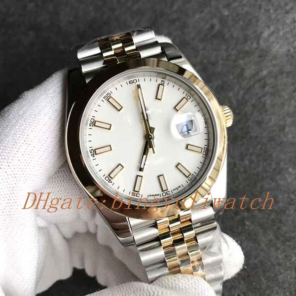 2019 new 41mm v2 version men's watch automatic cal. 3235 white dial watches steel jubilee bracelet men 126334 original box, Slivery;brown
2019 new 41mm v2 version men's watch automatic cal. 3235 white dial watches steel jubilee bracelet men 126334 original box, Slivery;brown