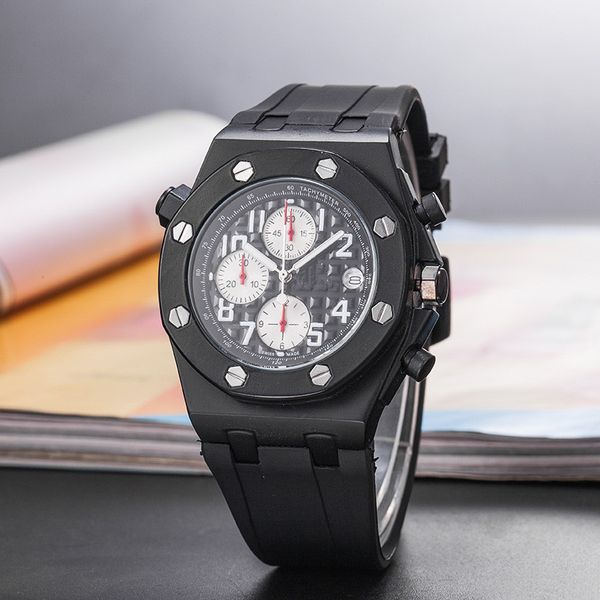 2021 six stitches series all dials working men sports watches luxury watches quartz wristwatch aude brand new fashion rubber strap, Slivery;brown
2021 six stitches series all dials working men sports watches luxury watches quartz wristwatch aude brand new fashion rubber strap, Slivery;brown