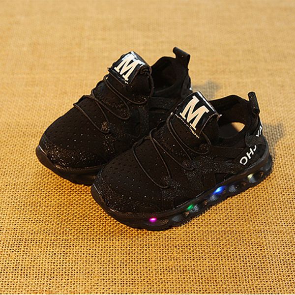 spring led children shoes with light up kids casual net shoes boys girls sneakers glowing shoes 21-25 size, Black
spring led children shoes with light up kids casual net shoes boys girls sneakers glowing shoes 21-25 size, Black