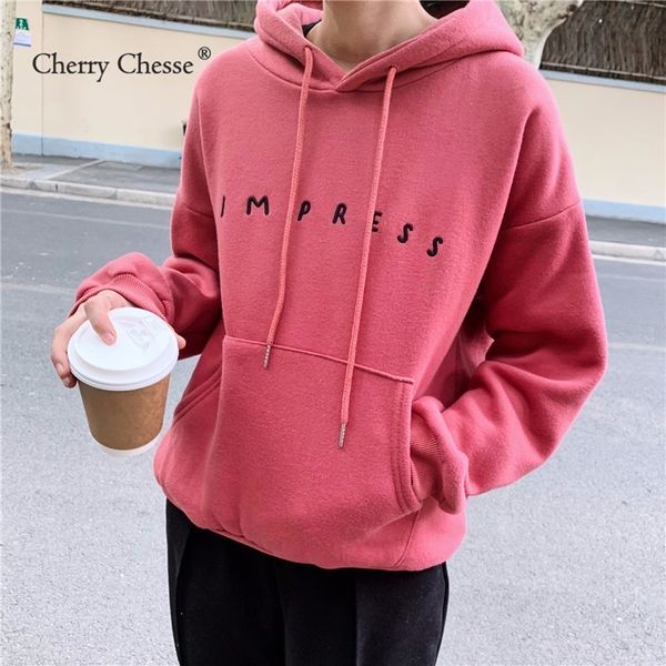 cherry chesse letter women hoodies fleece pocket hooded sweatshirt female autumn winter warm casual pullovers, Black
cherry chesse letter women hoodies fleece pocket hooded sweatshirt female autumn winter warm casual pullovers, Black