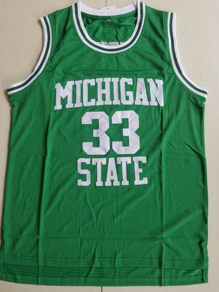 Michigan State Spartans 33 Earvin Magic Johnson Green College Basketball Jersey Double Stitched Name and Number High Quailty Fast Shipping
Michigan State Spartans 33 Earvin Magic Johnson Green College Basketball Jersey Double Stitched Name and Number High Quailty Fast Shipping