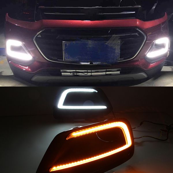 1 pair yellow turn signal relay waterproof car drl lamp 12v led daytime running light daylight for chevrolet trax 2017 2018 2019
1 pair yellow turn signal relay waterproof car drl lamp 12v led daytime running light daylight for chevrolet trax 2017 2018 2019