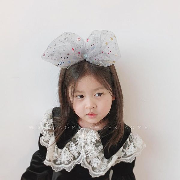 girl accessories cute bow headband children kids handmade shiny stars big bowknot hairbands hair hoop p props party headwear, Slivery;white
girl accessories cute bow headband children kids handmade shiny stars big bowknot hairbands hair hoop p props party headwear, Slivery;white