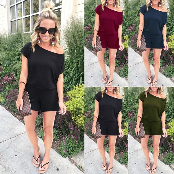 off shoulder womens rompers playsuits 2019 combishort summer short sleeve body mujer femme casual solid bodycon lady overalls, Black;white
off shoulder womens rompers playsuits 2019 combishort summer short sleeve body mujer femme casual solid bodycon lady overalls, Black;white