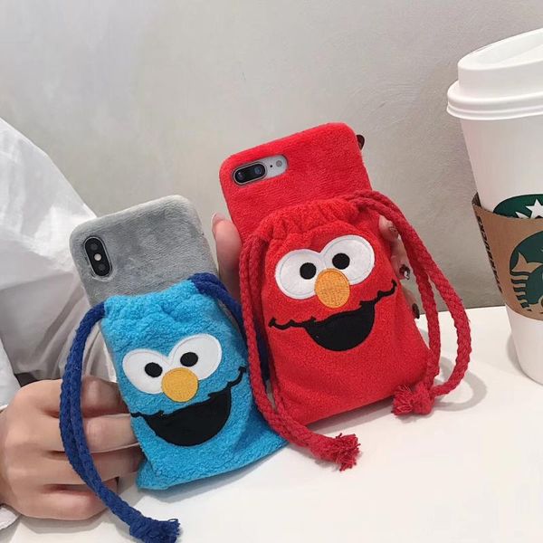 for iphone xr xs max phone case plush cloth bag sesame street 6 7 8 x plus cartoon tpu soft cell phone cases
for iphone xr xs max phone case plush cloth bag sesame street 6 7 8 x plus cartoon tpu soft cell phone cases
