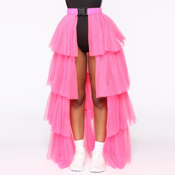 summer mesh нерегулярное тюль юбки женщины мода упругие high waisttullelong юбка lady повседневный сыпучие streetwear юбки
summer mesh нерегулярное тюль юбки женщины мода упругие high waisttullelong юбка lady повседневный сыпучие streetwear юбки