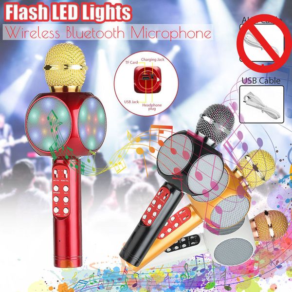 wireless bluetooth ktv speaker led light phone music player speaker microphone 2 in 1 karaoke microphone children toys
wireless bluetooth ktv speaker led light phone music player speaker microphone 2 in 1 karaoke microphone children toys