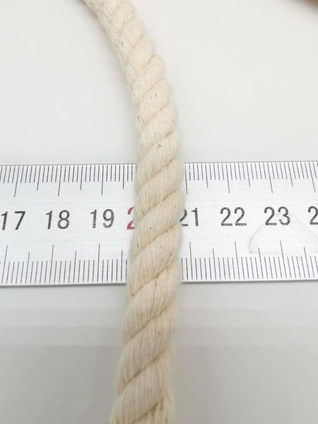 10 mm cotton cord- 3 strands natural white for macrame diy handmade art project home decoration, Black;white
10 mm cotton cord- 3 strands natural white for macrame diy handmade art project home decoration, Black;white