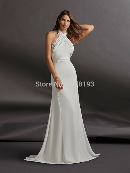 2019 halter sleeveless zipper a-line chiffon open back evening dress with pleat&bow ing, White;black
2019 halter sleeveless zipper a-line chiffon open back evening dress with pleat&bow ing, White;black
