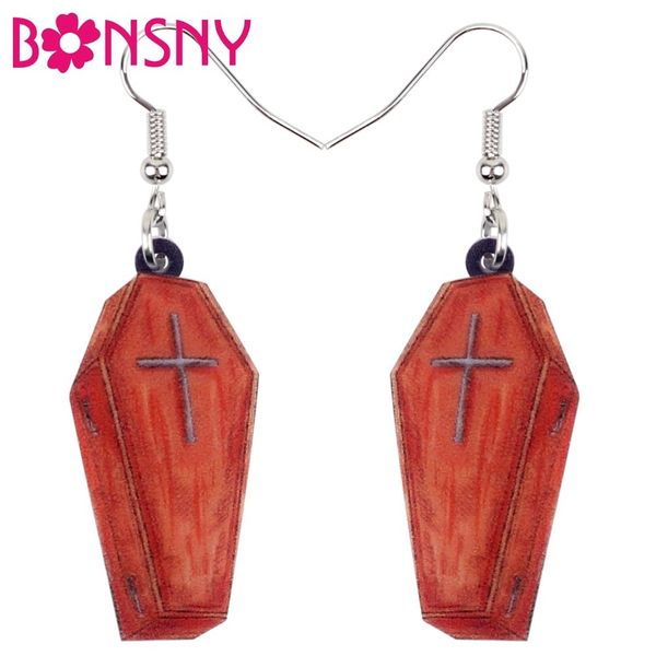 bonsny acrylic halloween unique coffin casket earrings drop dangle big long novelty punk jewelry for women girls teens wholesale, Silver
bonsny acrylic halloween unique coffin casket earrings drop dangle big long novelty punk jewelry for women girls teens wholesale, Silver