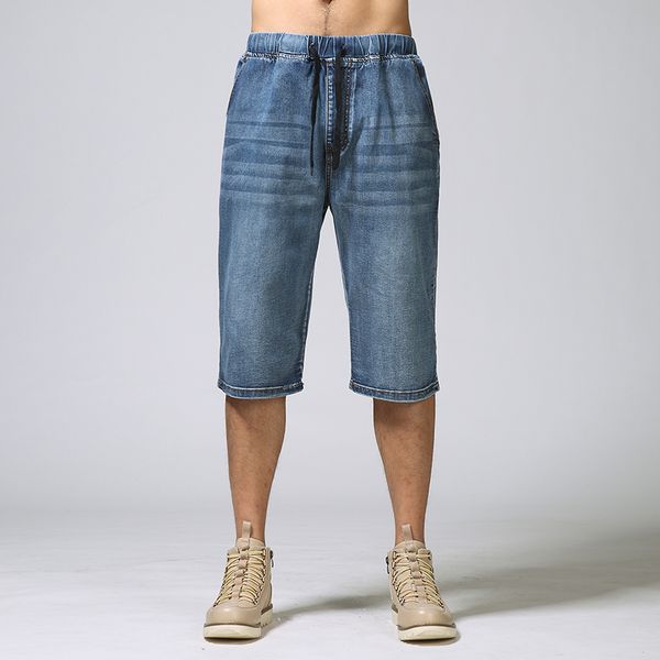 summer ultra elastic denim capris loose men's shorts ,3xl,4xl,5xl,6xl,big size, Blue
summer ultra elastic denim capris loose men's shorts ,3xl,4xl,5xl,6xl,big size, Blue