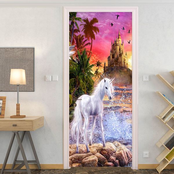 p wallpaper 3d stereo castle white horse murals kids' bedroom living room door sticker pvc waterproof self-adhesive stickers
p wallpaper 3d stereo castle white horse murals kids' bedroom living room door sticker pvc waterproof self-adhesive stickers