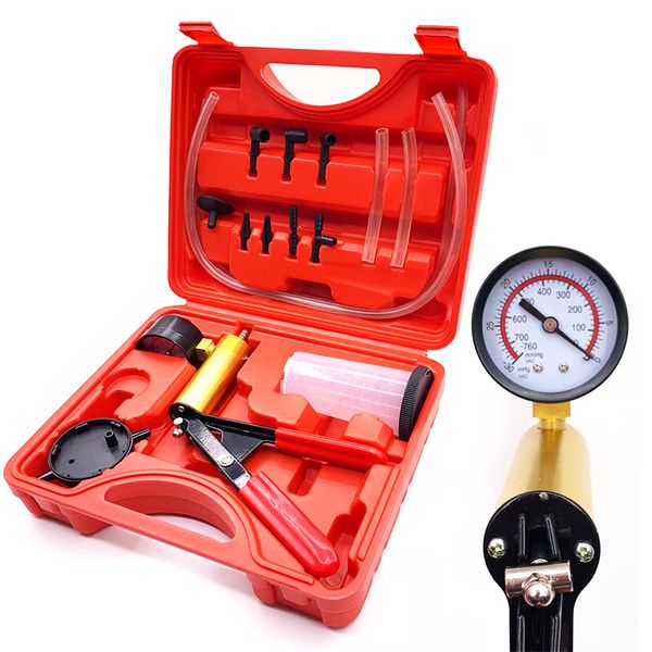 hand held diy brake fluid bleeder tools vacuum pistol pump tester kit aluminum pump body pressure vacuum gauge
hand held diy brake fluid bleeder tools vacuum pistol pump tester kit aluminum pump body pressure vacuum gauge