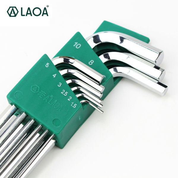 laoa good quality 9pcs s2 hex wrench allen key socket hexagonal wrenches set spanner for repair bicycle hand tool set
laoa good quality 9pcs s2 hex wrench allen key socket hexagonal wrenches set spanner for repair bicycle hand tool set