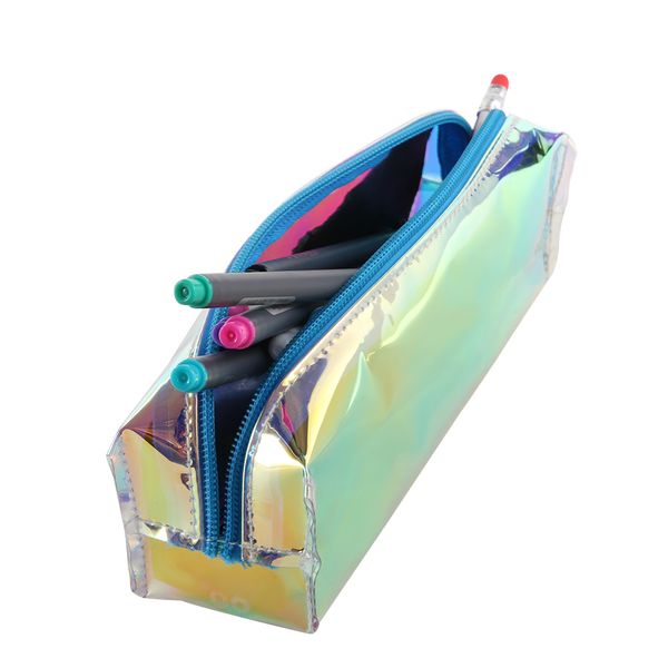 1pc student boys girls hologram pencil case mini waterproof zip bag pouch makeup pouch cosmetic bag
1pc student boys girls hologram pencil case mini waterproof zip bag pouch makeup pouch cosmetic bag