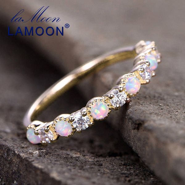 lamoon 925 sterling silver trendy rings birthstone opal ring in engagement bands for women 14k gold plated fine jewelry lmri125, Golden;silver
lamoon 925 sterling silver trendy rings birthstone opal ring in engagement bands for women 14k gold plated fine jewelry lmri125, Golden;silver